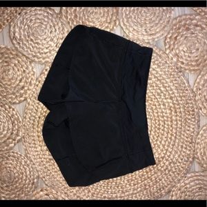 Black Lululemon Speed Shorts